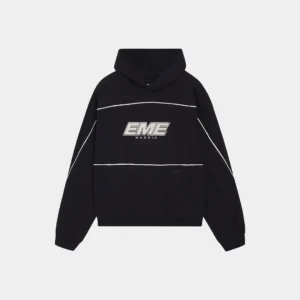 Hoodie Eme Studios Crossline Black