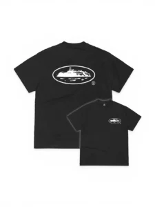 Remera Corteiz OG Island Logo Tee Black