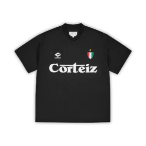 Camiseta Corteiz Ghini Football Black
